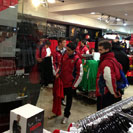 UE Bordeta visit Liverpool FC Club Shop