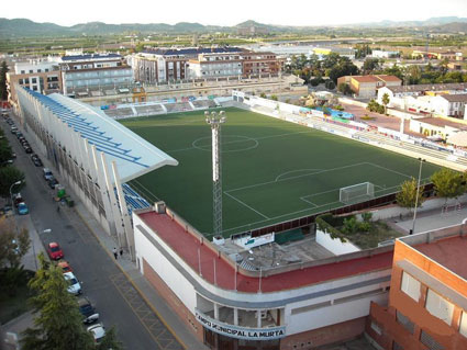 Football stadium in Catalunya