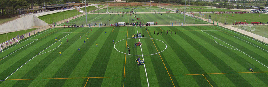 Spain football training pitches